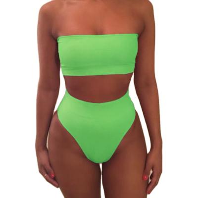 China 2022 New Breathable Women Swimsuit Wetsuit Swimming Suit Bikini Set Swimwear Swim High Waist Thong Beach Women Swimwear for sale