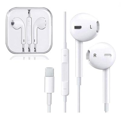 China Noise Canceling OEM Earbuds Wired Earphone For Iphone 11 8 7 5 Earbuds 3.5 Mm White For Apple Headphones Earphone Jack for sale