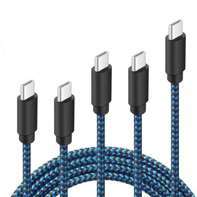 China Charging + Data Sending Android Type-C Braided Cable For USB Android Phones And Type-C Devices 3ft 6ft 10ft Customized for sale