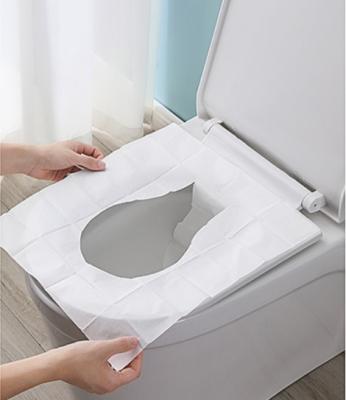 China Flushable Disposable Disposable Toilet Seat Cover, Keep Toilets Clean For Commercial, Home, Travel And Kids Use for sale