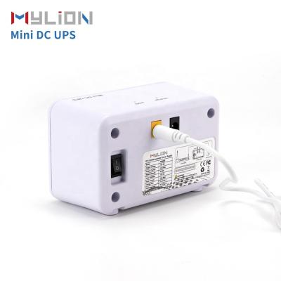 China Let the wifi never be off Mylion MU635W 12V 2A 78Wh 21000mah mini UPS portable DC lithium battery backup for sale