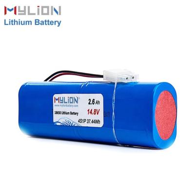 China Small Lightweight High Capacity 14.4V/14.8V 2600mAh Lithium Ion Battery Pack for sale