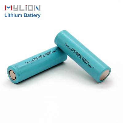 China Toys ; machine tools; Household appliances ; facetory consumer electronics Mylion Li-ion battery 2.2ah 18650 cells 3.7V 2200mah 18650 lithium rechargeable battery cell for flashlight for sale