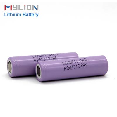 China Toys ; machine tools; Household appliances ; Consumer Electronics South Korea Battery Cells Lgabf1l1865 3.4ah Cells 3.7V 3350mah 18650 Lithium Batteries Li-ion Rechargeable Battery For E-Cigarette for sale