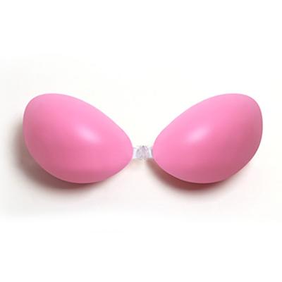 China Hot Selling New Style Antibacterial Water Proof Lift Up Nipple Bra Silicone Invisible Bra for sale