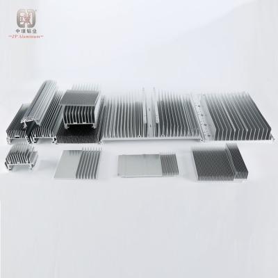 China dense teeth square aluminum heat sink with cnc machining for sale