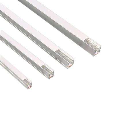 Cina 30*30mm high corner aluminum profile with rear groove for LED strip light/ LED aluminum extrusion in vendita