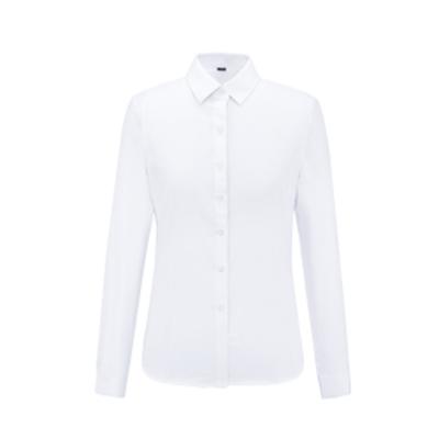 China QUICK DRY Office Formal Uniform Dress Shirts Wear For Dresses Women Business Shirt for sale