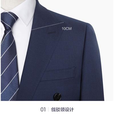 China wholesale Anti-wrinkle new design formal wear fashion custom in stock clothing for man wedding suit slim fit mens suit for sale