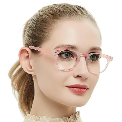 China Fashion Clear Photochromic Presbyopic Retro Diopter Prescription Readers Bifocal Progressive Multifocal Reading Glasses Optical Frames for sale