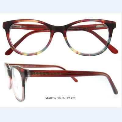 China WEAR Italy mazzucchelli top handmade acetate eyewear 2022 newcomer fashion optical frame with spring hinge for sale