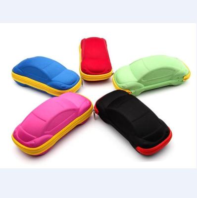 China Fashion Cute Children's Glass Case Sunscreen Car Glass Case Canvas Special Sale EVA Glasses Case Portable And Anti - Dropping for sale