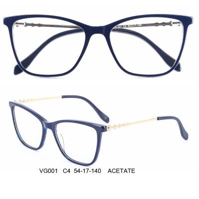 China Big Optical Frames Decorate Cat Triangle Colorful Temple Women's Promotional Un-regular Handmade Unisex Acetate Wholesale New Optical Frame Glasses for sale