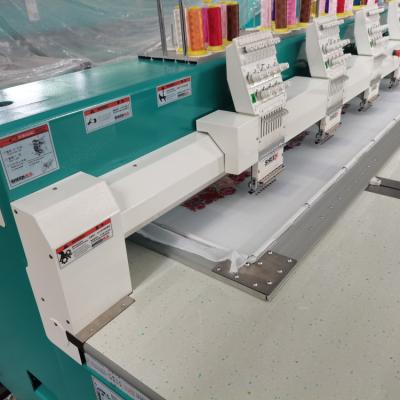 China China supplier Flat Embroidery Machine 9 Needles 12 Heads Computerized zu verkaufen