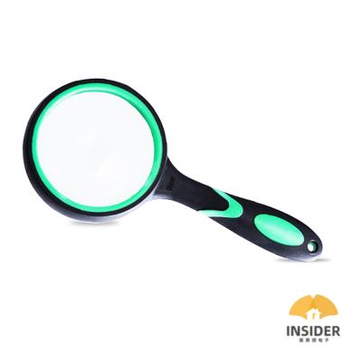 China Hot Selling Large Magnification Factory Magnifier Lens Reading Handheld Glass Magnifier for sale