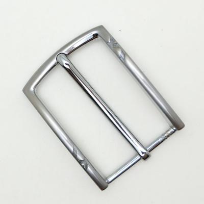 China OEM Designer Single Pin Buckle Fashionable Personal Metal Alloy Pin Buckle For Men's Leather Belt for sale