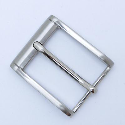 China Wholesale Customized Alloy Single Pin Buckle Metal Pin Buckle 35mm New For Men's Belt for sale