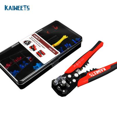 China Multifunctional Kaiweets KWS-302 Strip Cutter Crimp Plier Wire Stripper Wire Stripper Manuals Electrician Pliers Hand Tools for sale