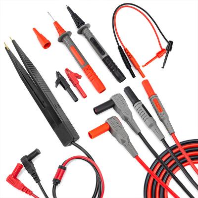 China High Quality Surverying Kaiweets KET12 Test Leads Probe For Digital Multimeter 1000V Multimeter Gold Lead Probe for sale