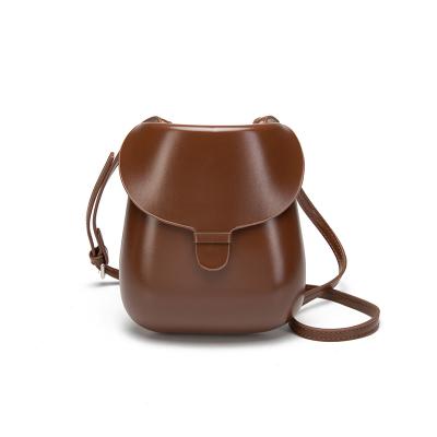 China New Retro Shell Bag Single Shoulder Saddle Simple Waterproof Bag Women's Handbag Lady Bag For Female for sale