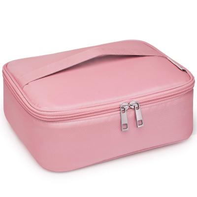 China Fashion Light Weight Bag Large Travel Cosmetic Makeup Bag Make Up Case Organizer for Women and Girls for sale