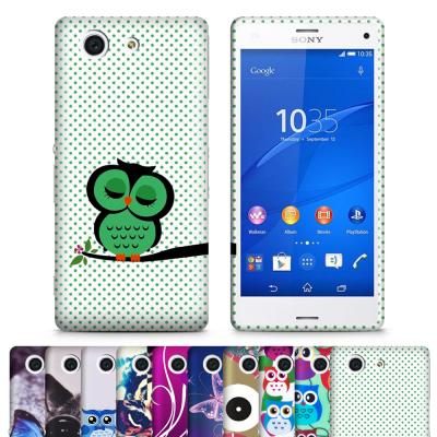 Chine Mini TPU doux a imprimé la couverture de cas du xperia z3 de Sony, couverture arrière de cas de téléphone portable à vendre