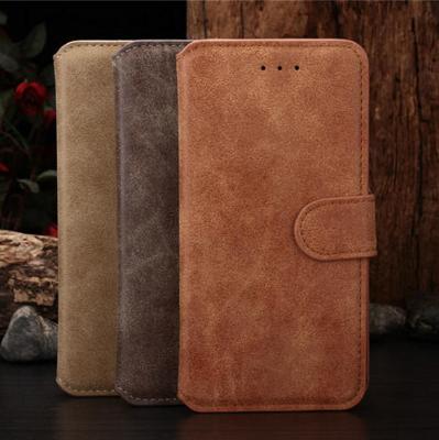 China Luxury Leather Flip Phone Cases , cell phone case with credit card slot for Iphone 6s for sale