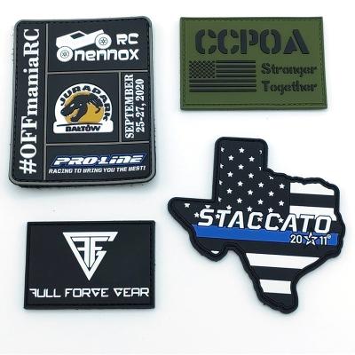 China Custom Embossed Logo Soft PVC Brand 3D Apparel Labels Viable Accessories Manufacturer Rubber Patches For Hats for sale