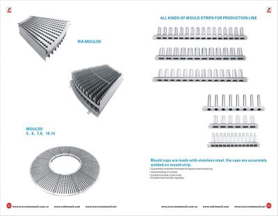 China Steel Ice Cream Molds For Round Machine for sale