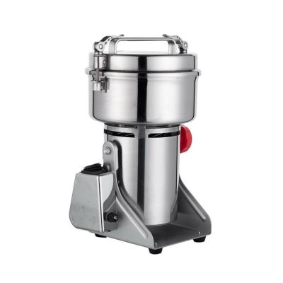 China Hotels 2000g Oscillating Grinder Corn Milling Industrial Spice Grinder Machine for sale