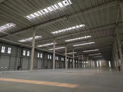 China Q235 Q335B Almacén de acero Edificios prefabricados Almacén industrial Hangar en venta