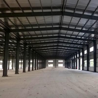 China Portable Metal Frame Hangar Warehouse Prefab Steel Structure Warehouse Custom for sale