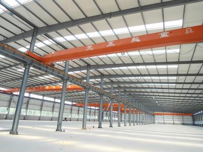 China Pre Engineered Industrial Steel Building Construction Crane Supporting Steel Structures for sale