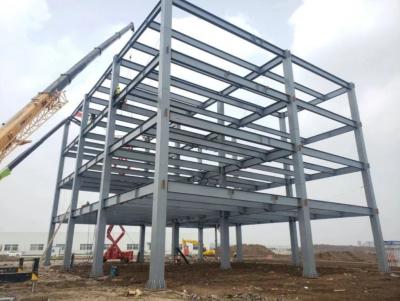 China Modern Insulated Prefabricated Commercial Steel Buildings Metal Office Shopping Mall for sale