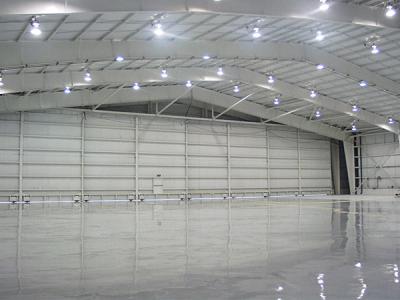 China Estrutura de aço leve Hangar Avião pré-fabricado Construção de hangares de aviões à venda