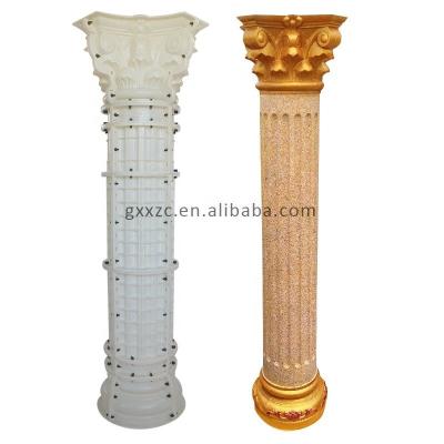 China High quality exterior home decoration concrete column molds for sale for sale