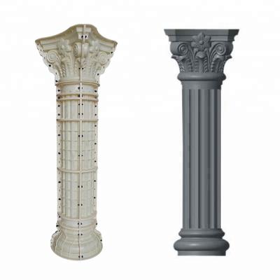 China Diameter 60cm Solid High Quality ABS Plastic Roman Pillar Mold for sale