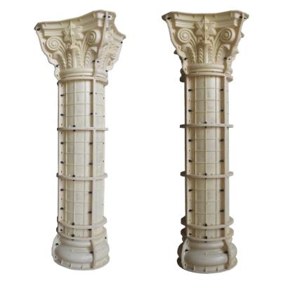 China Decoration architectural high quality ABS plastic column mold for sale for sale