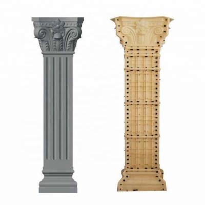 China Solid ABS Plastic Mold For Making Roman Pillars Cheapest Concrete Mold For Sale for sale