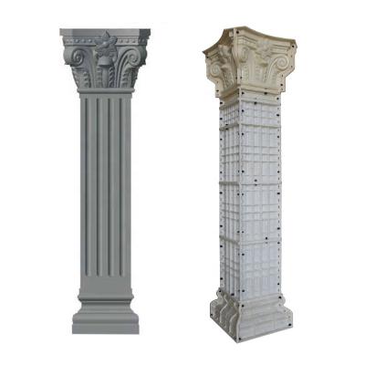 China Architectural High Grade Roman Column Mold Decorative Pillar Molding for sale