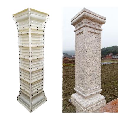 China New Design Square Concrete Pillar Mold Recyclable / Durable / Non - Toxic Column for sale