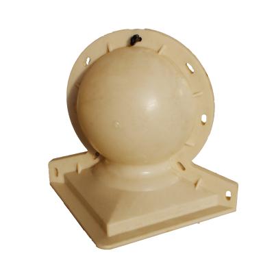 China concrete molds home/garden/hotel plastic ball shape decoration decoration for sale