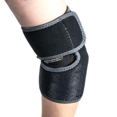 China Fashionable Wholesale Adjustable Black Nylon Elbow Wraps For Elbow Protection for sale