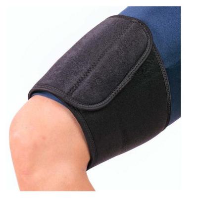 China Adjustable Sports Knee Cap Knee Protector Sports Injury Recovery Neoprene Thigh Support Brace for Men and Women for sale