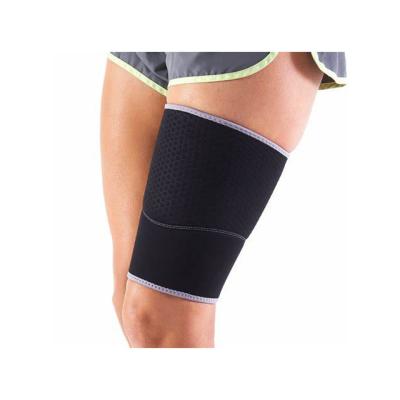 China New Sports Knee Cap Knee Protector 2021 Safe Neoprene Adjustable Thigh Brace Protector Leg Belt For Sports for sale