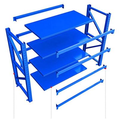 China Corrosion Protection Customizable storage shelves industrial storage steel shelves metal rack storage shelf for sale