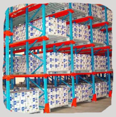 China Corrosion Protection Warehouse Storage Selective Pallet Shelf Industrial Drive In Pallet Racking Factory for sale