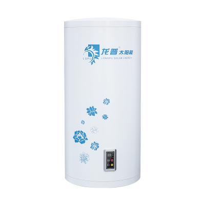 China Calentador de agua solar Utilice tanque de agua solar de esmalte de 80L 100L 120L con intercambiador de calor de tanque pequeño ondulado en venta