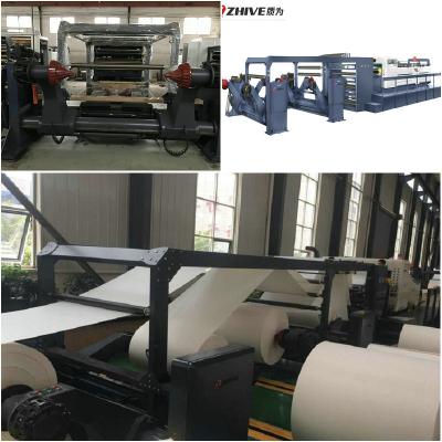 China Roll To Sheet  Rotary Paper Roll Cutting Machine For Paper Board for sale