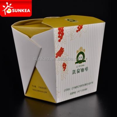 China Custom Disposable Paper Food Containers Compostable Biodegradable Stored Eco Friendly Disposable, Food Tubs, Takeout Buckets for sale